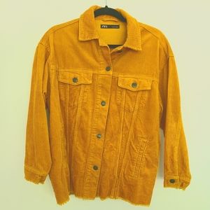 Zara Corduroy Over Shirt